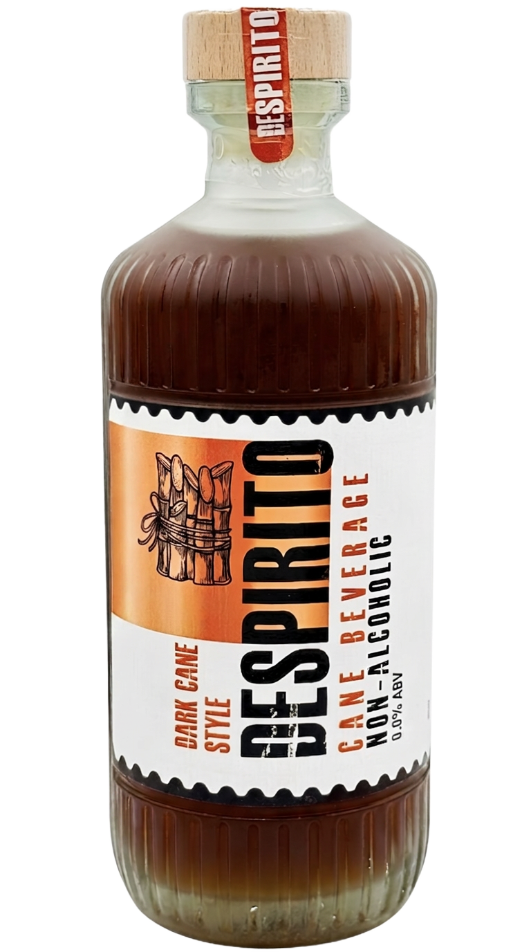 Despirito Dark Cane Style non-alcoholic bottle