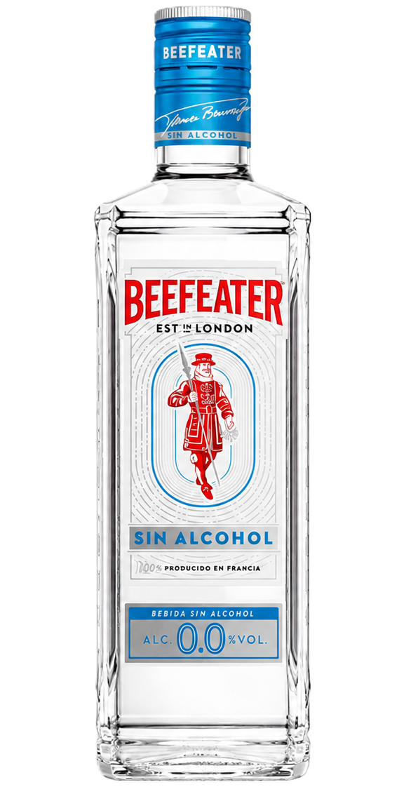 Beefeater 0.0 alcohol-free gin bottle